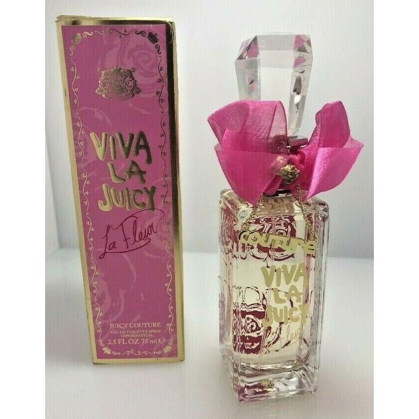 Viva La Juicy La Fleur 2.5 Eau de Toilette Spray Floral Rare