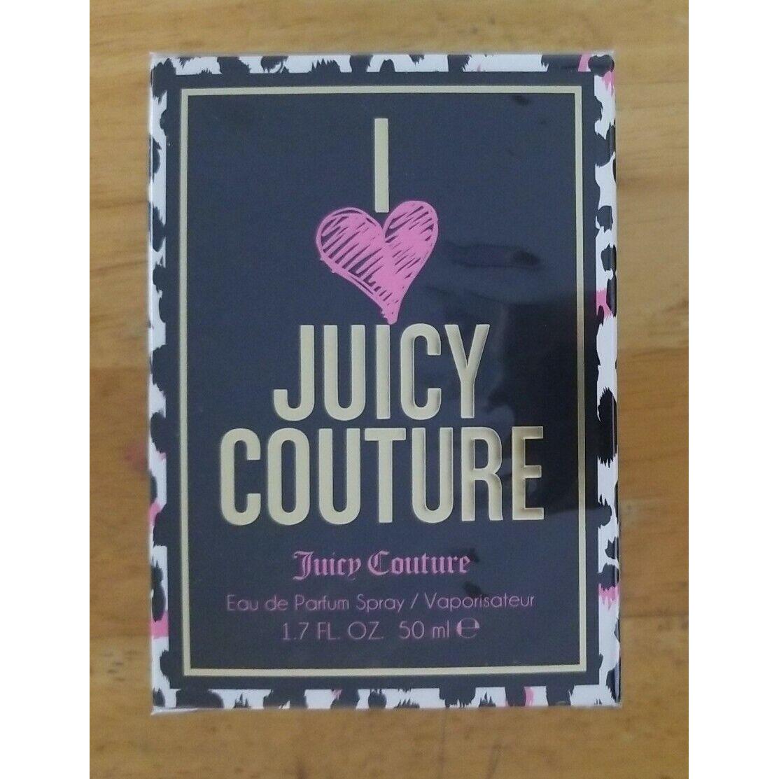 I Love Juicy Couture Parfum Spray 1.7 FL OZ / 50 ML Box