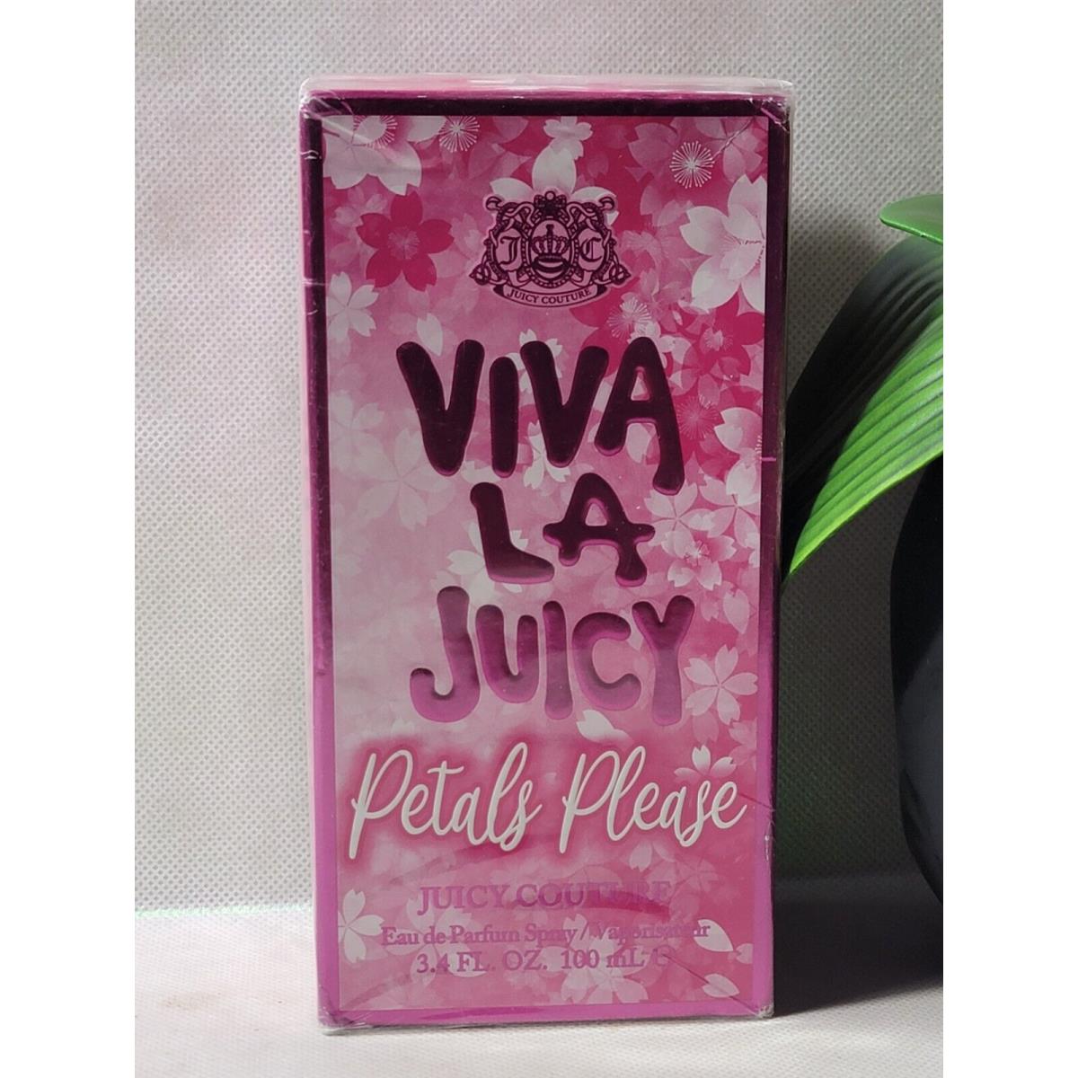 Viva La Juicy Petals Please By Juicy Couture Eau De Parfum Spray 3.4 Oz