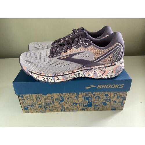 Brooks Ghost 14 Delicate Dyes LE Women`s Running Shoes - Purple - Sz 9.5