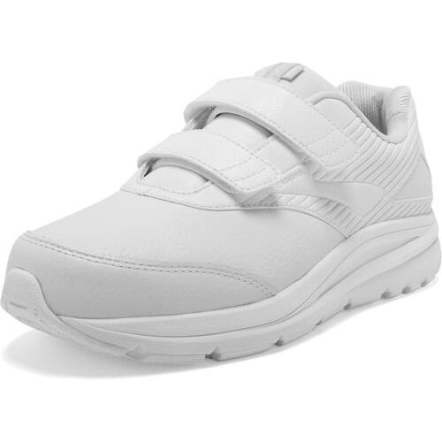 Brooks Women`s Addiction Walker V-strap 2 Walking Shoe 8 X-wide White/white - White/White