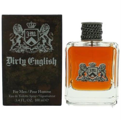 Dirty English by Juicy Couture 3.4 oz Eau De Toilette Spray For Men