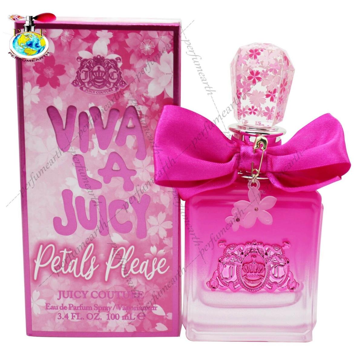 Viva La Juicy Petals Please By Juicy Couture Edp Spray 3.4/3.3 oz