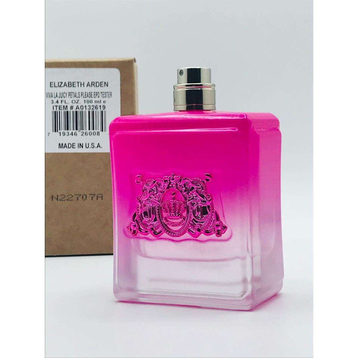 Viva La Juicy Petals Please Women Parfum Spray 3.4 oz Box As Shown No Cap