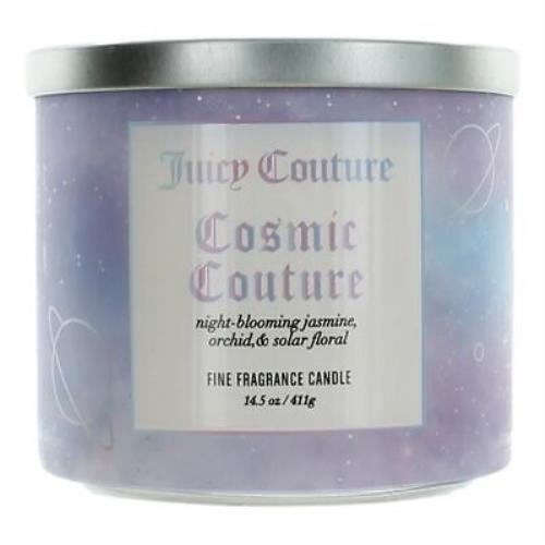 Juicy Couture 14.5 oz Soy Wax Blend 3 Wick Candle - Cosmic Couture