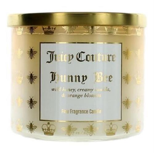 Juicy Couture 14.5 oz Soy Wax Blend 3 Wick Candle - Hunny Bee