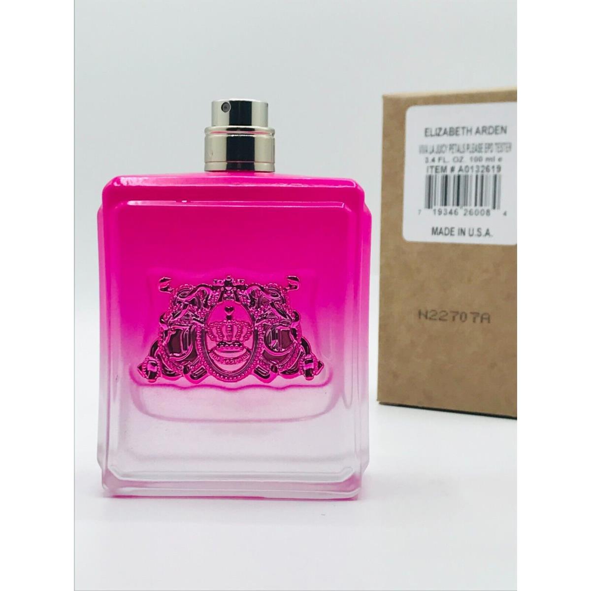 Viva La Juicy Petals Please Women Parfum Spray 3.4 oz Box As Shown No Cap