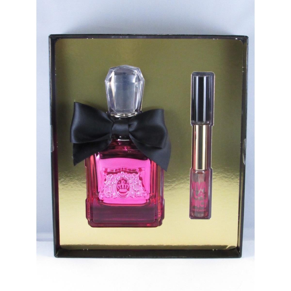 Juicy Couture Viva La Juicy Noir 2-Piece Gift Set 3.4 Edp Spray + Rollerball