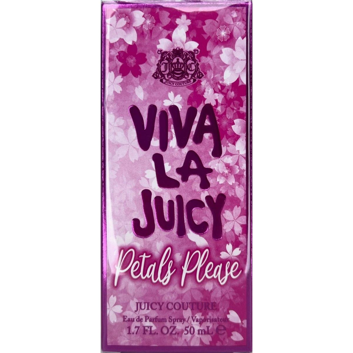 Juicy Couture Viva LA Juicy Petals Please Eau DE Parfum Spray 1.7 Oz / 50 ml