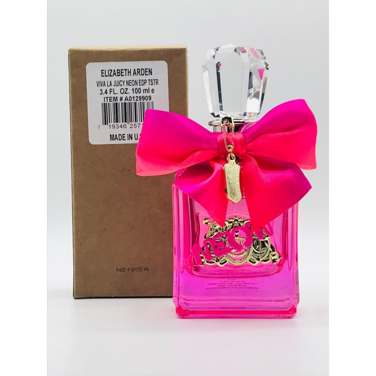 Viva La Juicy Neon Juicy Couture Women Parfum Spray 3.4 oz Box As Shown