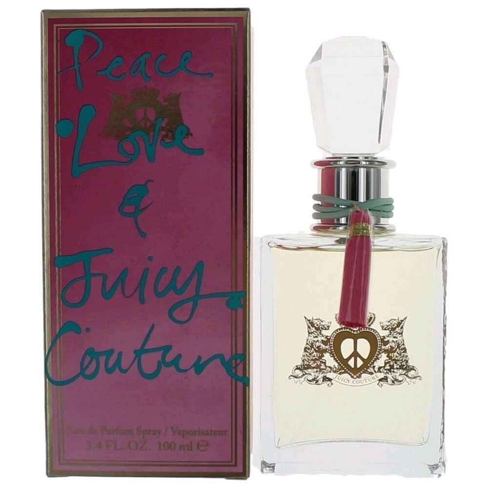 Peace Love Juicy Couture by Juicy Couture 3.4 oz Eau De Parfum Spray For Wom