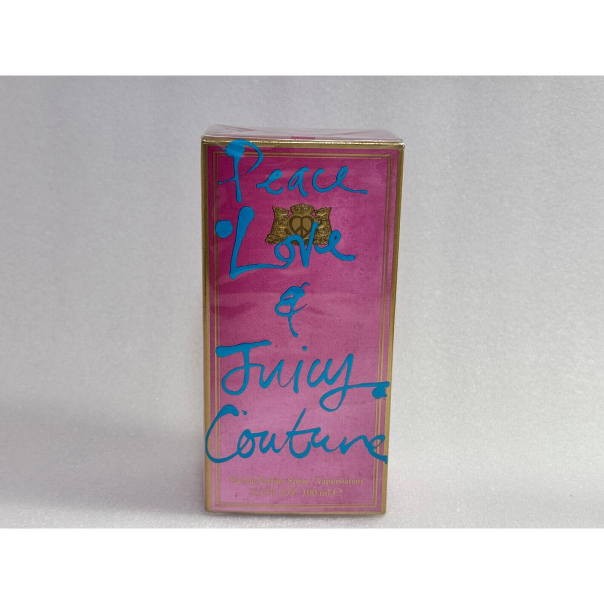 Juicy Couture Peace Love Juicy Couture 3.4 oz Eau De Parfum Spray