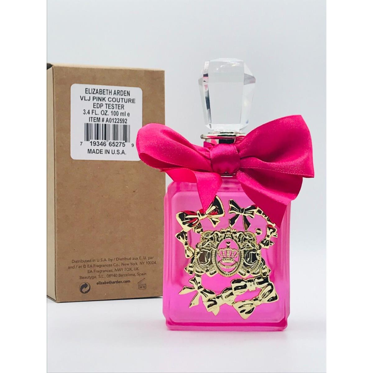 Viva La Juicy Pink Couture Women Parfum Spray 3.4 oz Box As Shown