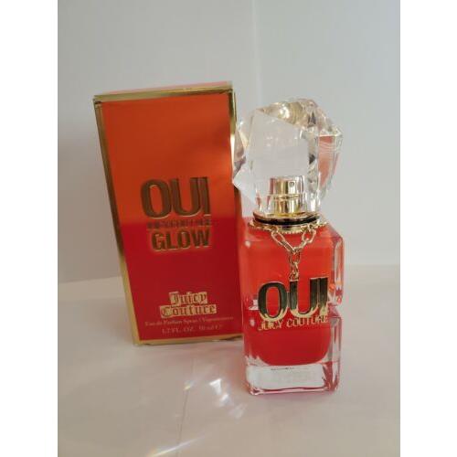 Oui Juicy Couture Glow 1.7 oz Edp Spray Slightly Imperfect Box