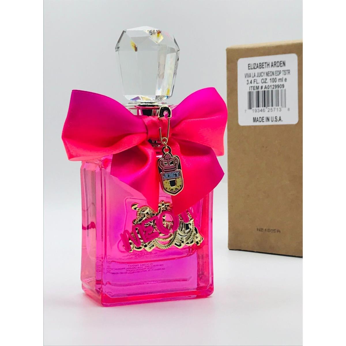 Viva La Juicy Neon Juicy Couture Women Parfum Spray 3.4 oz Box As Shown