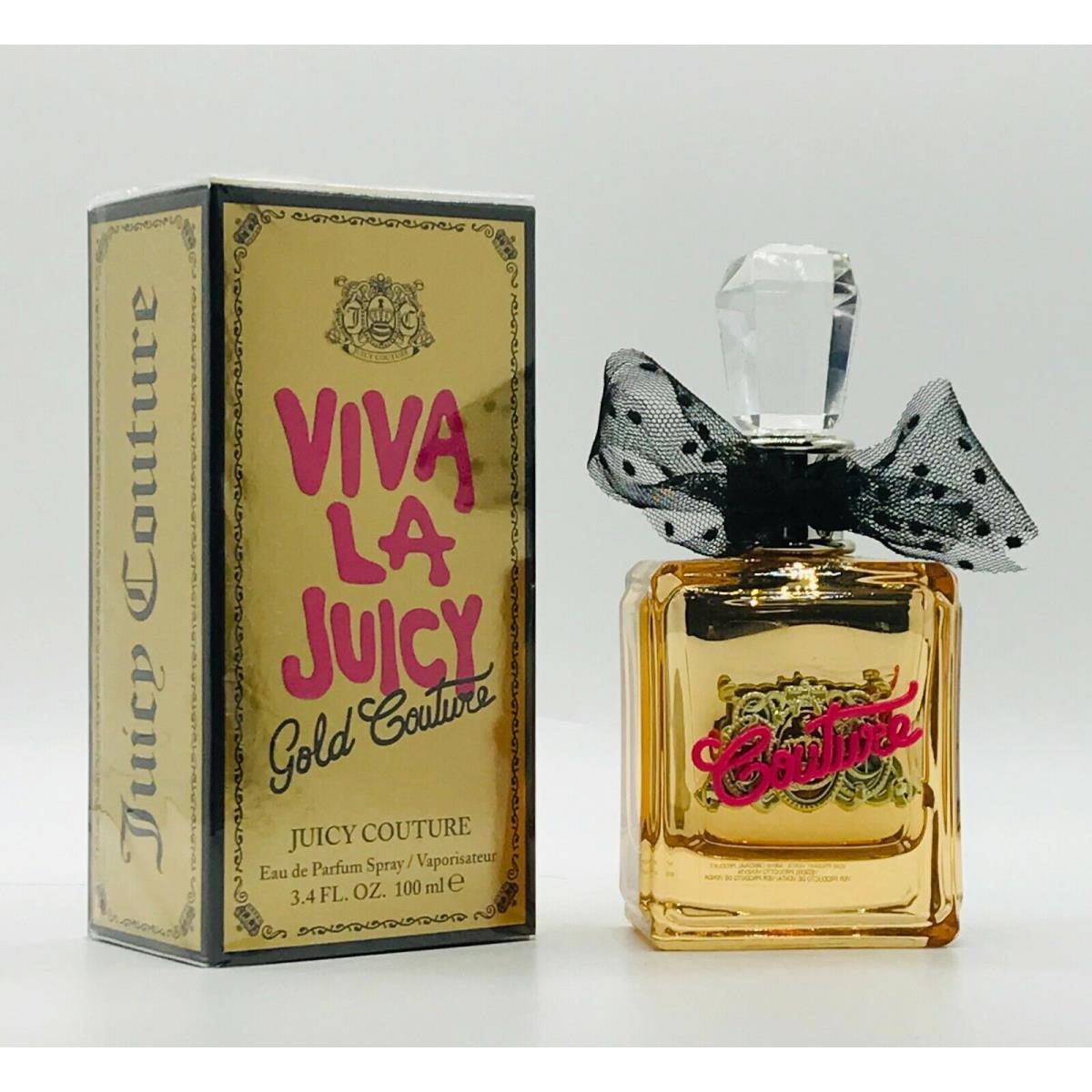 Viva La Juicy Gold Couture By Juicy Couture Women Parfum Spray 3.4 oz