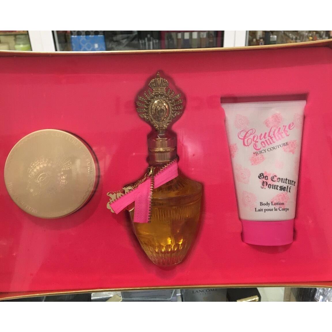 BY Juicy Couture Gift Set Edp 100 ML Lotion 125 ML Scrub 100 G