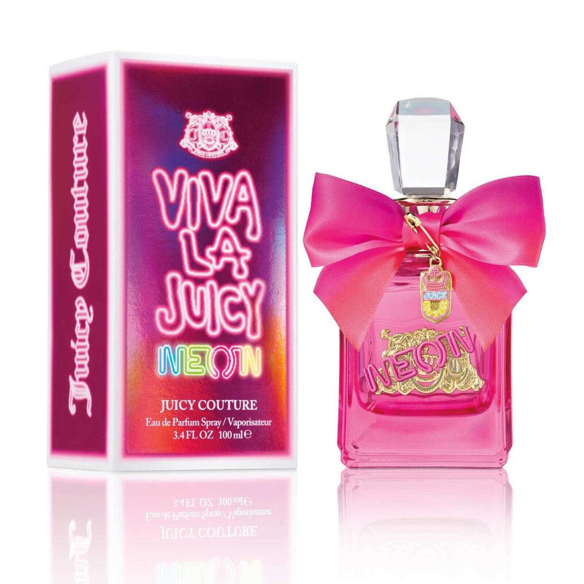 Viva La Juicy Neon by Juicy Couture 3.4oz Edp For Women Box