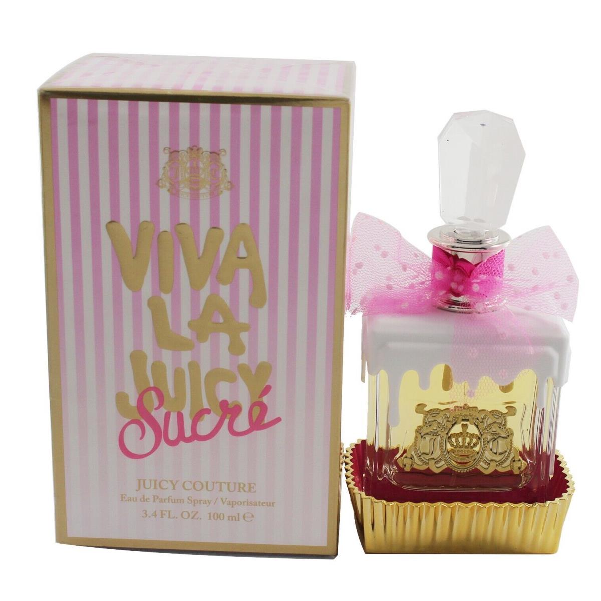 Viva La Juicy Sucre By Juicy Couture Eau de Parfum Spray 3.4/3.3 oz