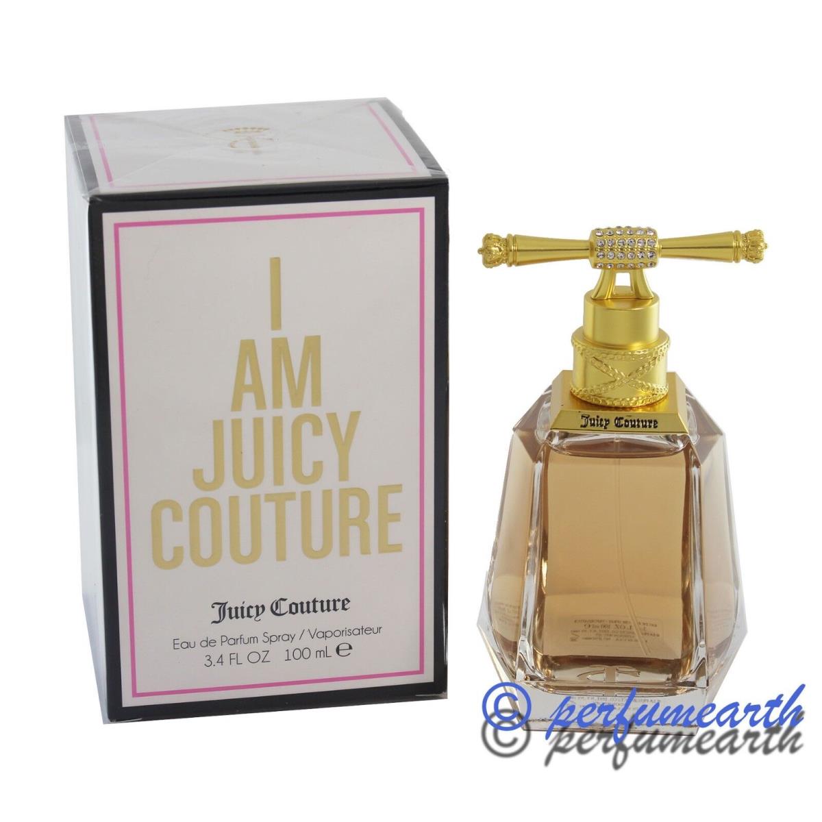 I Am Juicy Couture By Juicy Couture Eau de Parfum Spray 3.4/3.3 oz New