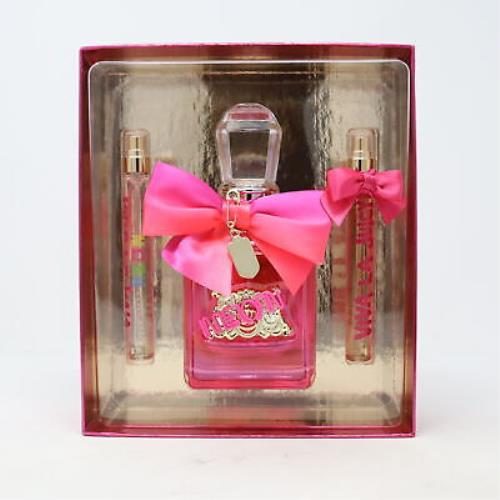 Juicy Couture Viva La Juicy Neon 3 Pcs Gift Set /