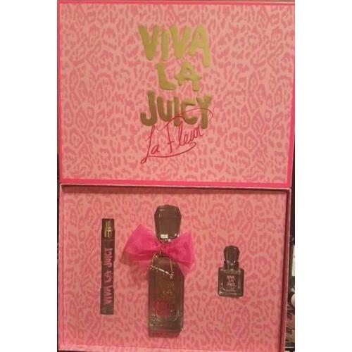 Juicy Couture Viva La Juicy La Fleur 3-piece Fragrance Set