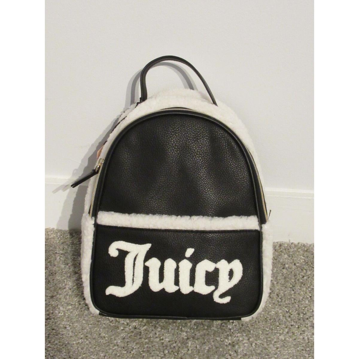 Juicy Couture Sherpa Flashback Backpack Black