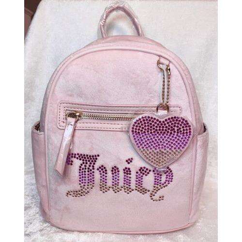 Juicy Couture Rainbow Juicy Backpack Pink Clay