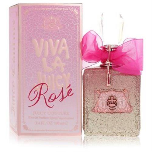 Viva La Juicy Rose by Juicy Couture Eau De Parfum Spray 3.4 oz / e 100 ml Women