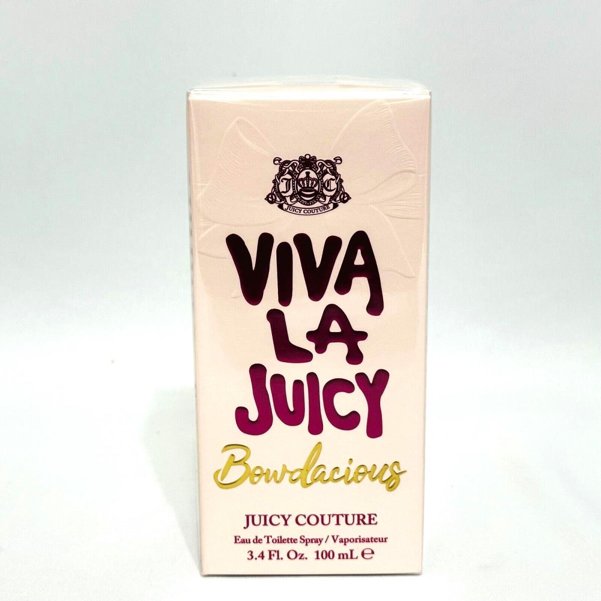 Viva La Juicy Bowdacious Juicy Couture Women 3.4 Oz/ 100 ml Edt Spray