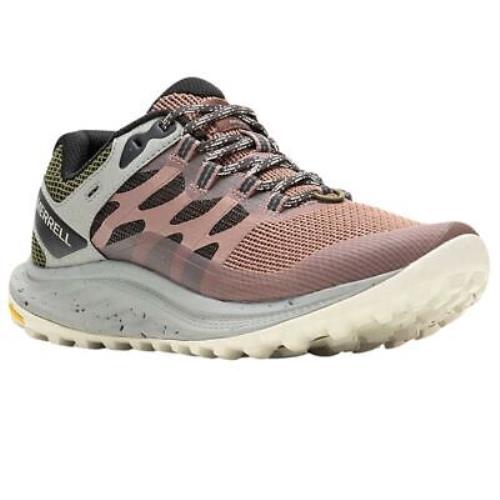 Merrell Antora 3 Women`s Trail Running Shoes Burlwood/avocado W9