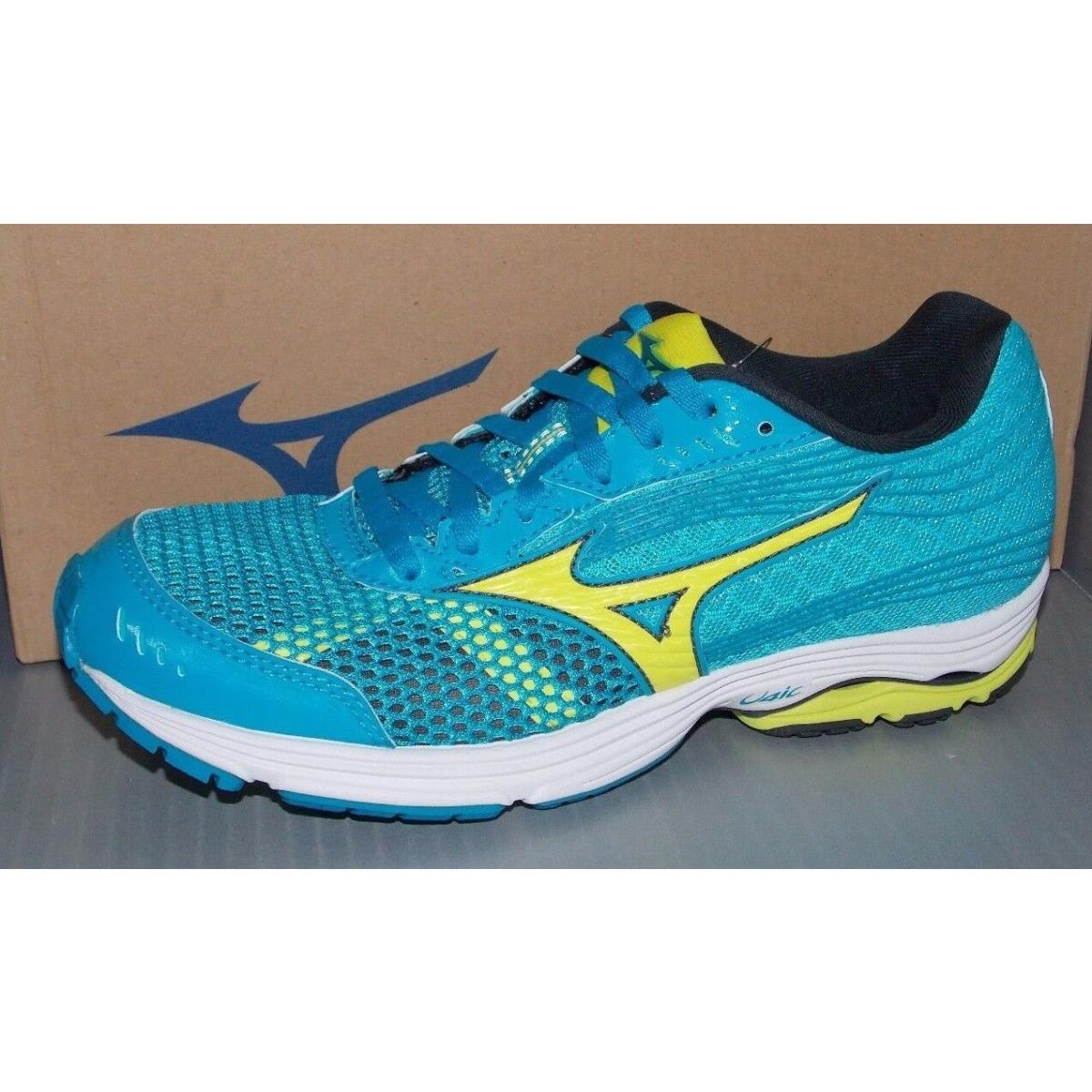 Womens Mizuno Wave Sayonara 3 in Colors Blue / Yellow / Light Blue Size 6.5