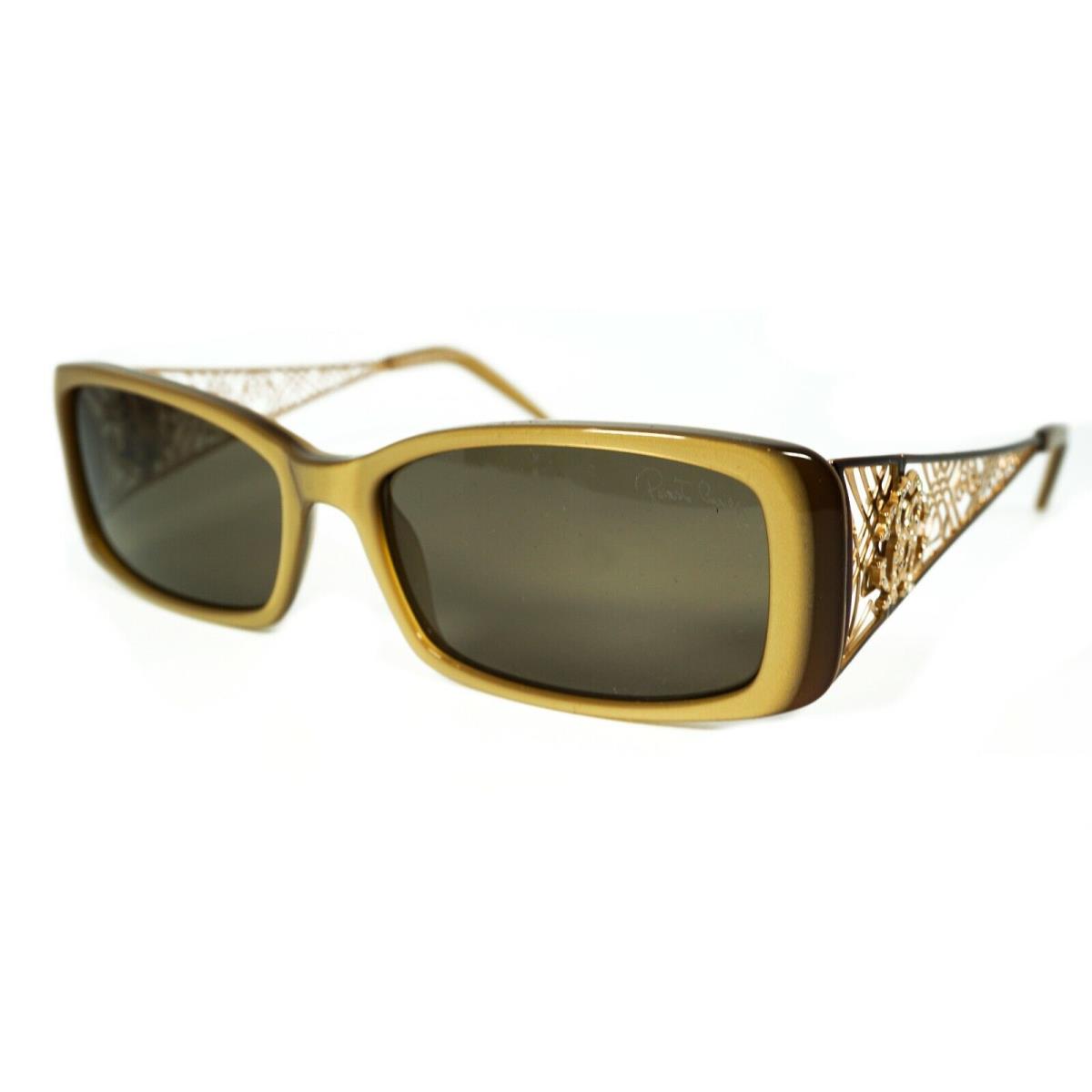 Roberto Cavalli Womens Sunglasses Titanio RC430 K68 Pearl Brown Gold 53-15-125