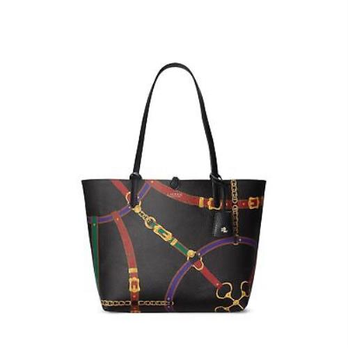 Woman`s Handbags Lauren Ralph Lauren Faux-leather Medium Reversible Tote