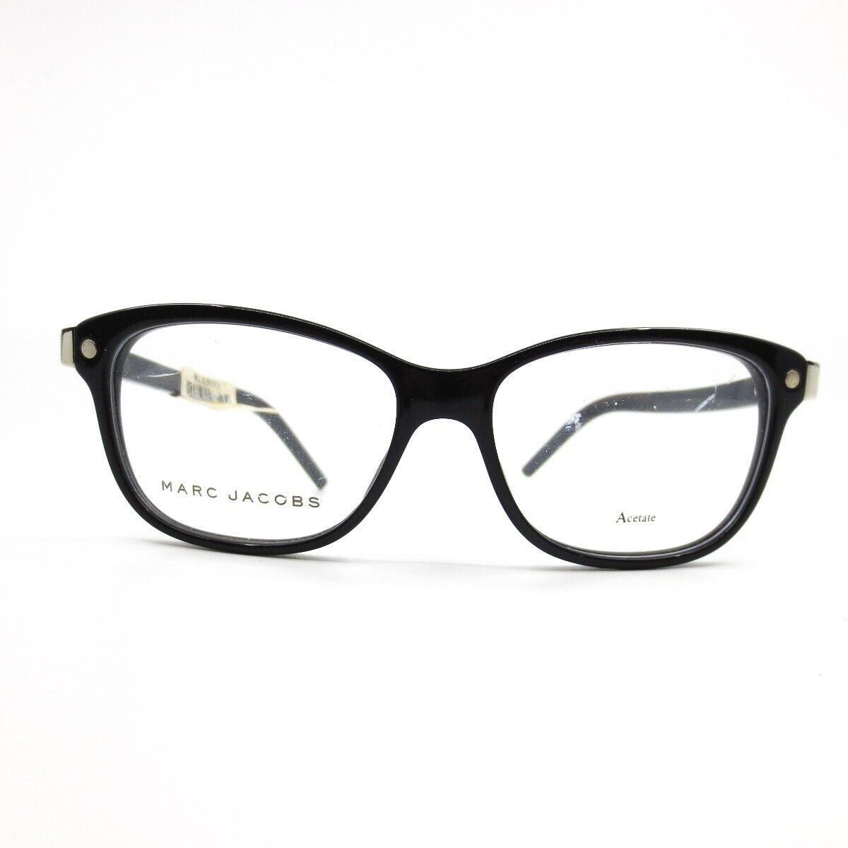 Marc Jacobs 72 807 Black Cat Eye Full Rim Womens Eyeglasses Frames 52-15-140