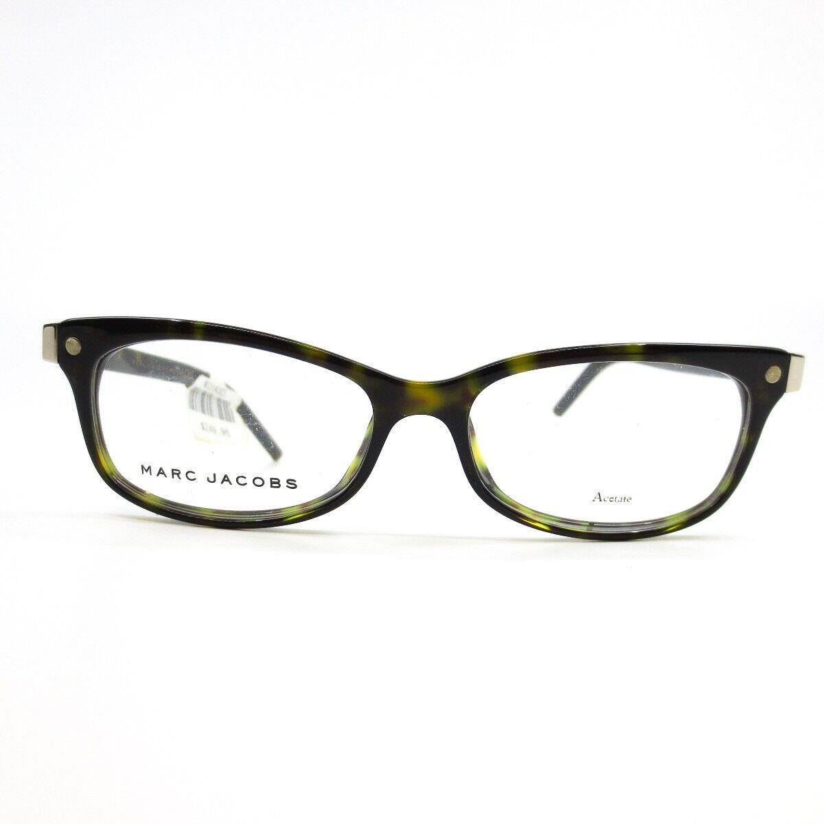 Marc Jacobs Eyeglasses Frames Marc 73 086 Tortoise Green Rectangular 52-16-140