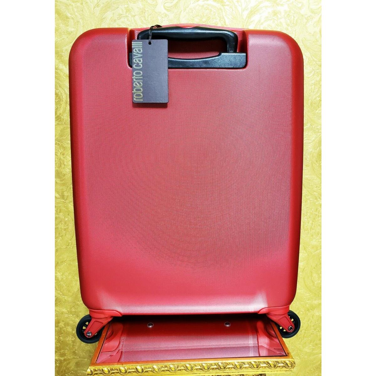 Roberto Cavalli Fiber Suitcase IN Red