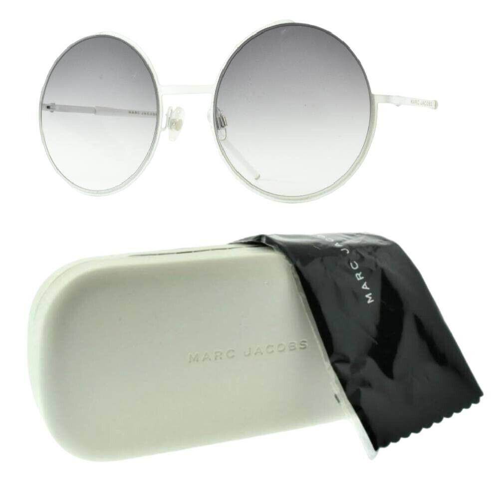 Marc Jacobs Marc 34/S White Full Rim Round Womens Sunglasses