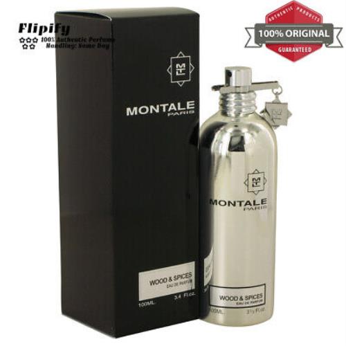 Montale Wood Spices Cologne 3.4 oz Edp Spray For Men by Montale