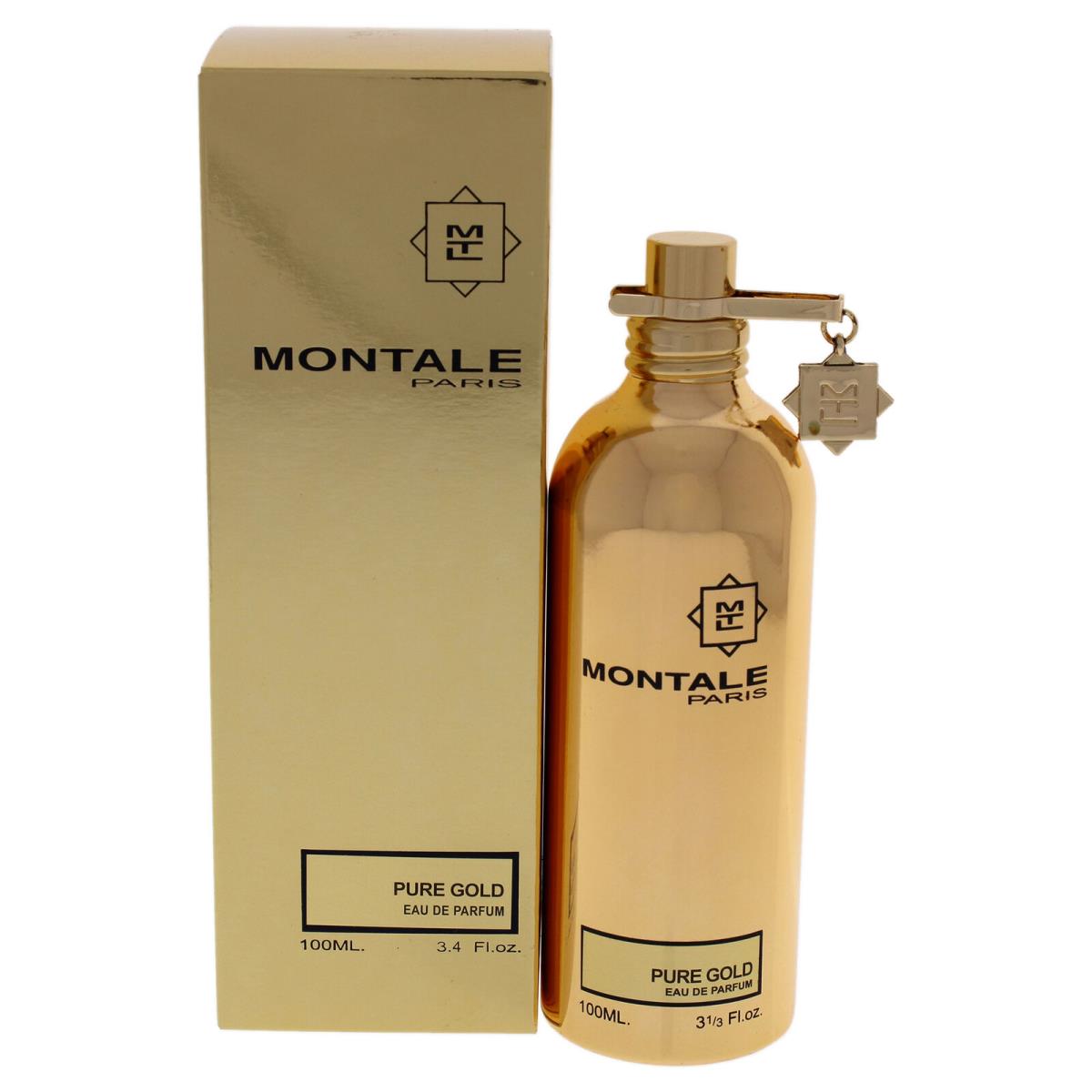 Pure Gold by Montale For Unisex - 3.4 oz Edp Spray
