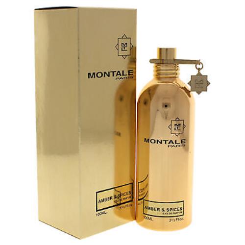 Amber Spices by Montale For Unisex - 3.4 oz Edp Spray