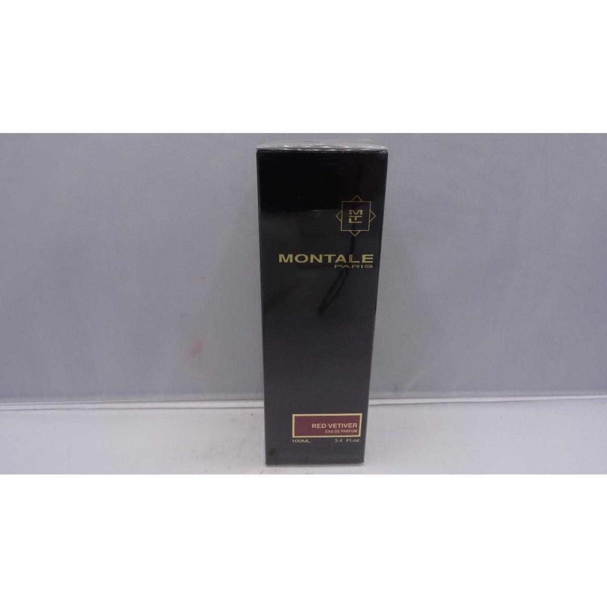 Montale Paris Red Vetiver Eau de Parfum Spray 3.3/ 3.4 oz Boxed Lot 118420