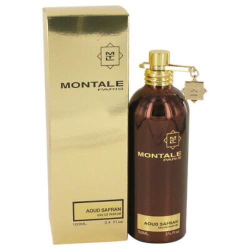 Montale Aoud Safran by Montale Eau De Parfum Spray 3.4 oz For Women