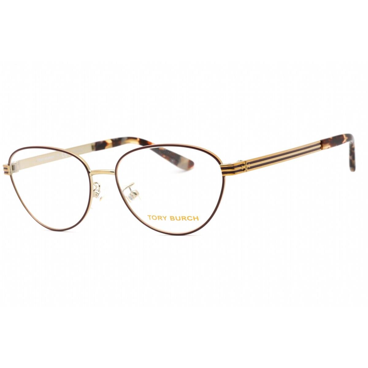 Tory Burch 0TY1071 3316 Eyeglasses Bordeaux Enamel Gold Frame 53 Mm