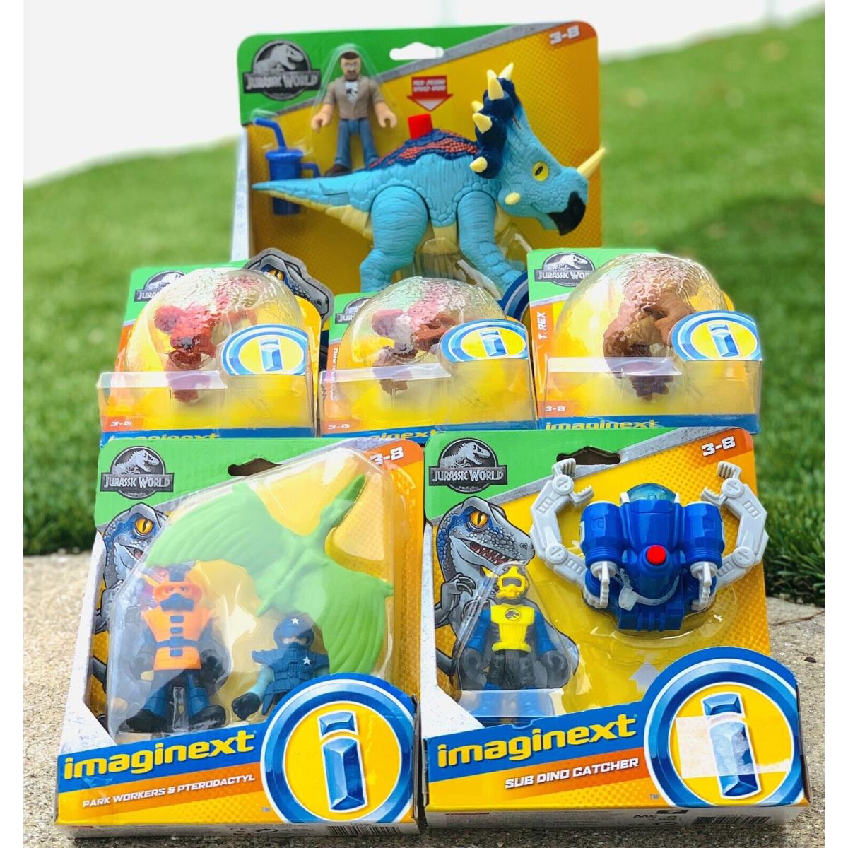 Jurassic World Imaginext Pachyrhinosaurus Lowery Dinosaur Set