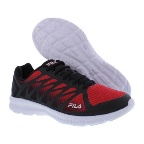 Fila Memory Fantom 6 Mens Shoes Size 9.5 Color: Red/black - Red/Black, Main: Red
