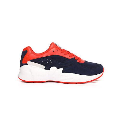 Fila Mens Navy/orange Mindblower Fashion Sneakers 1RM00374 Size 8 - Navy/Orange