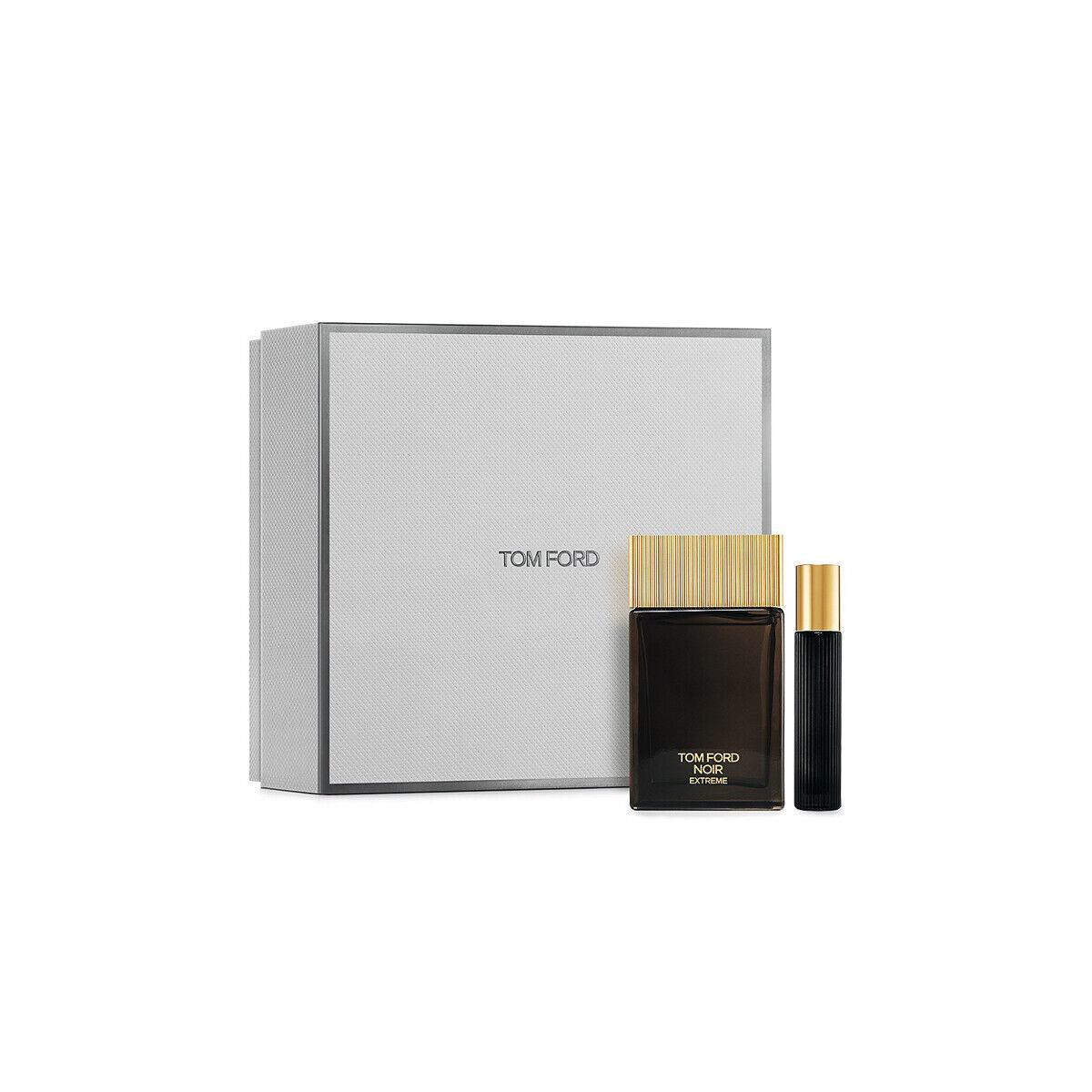Tom Ford Noir Extreme Eau De Parfum 2 Pieces Set - Size 3.4 Oz. Mini 0.34 Oz
