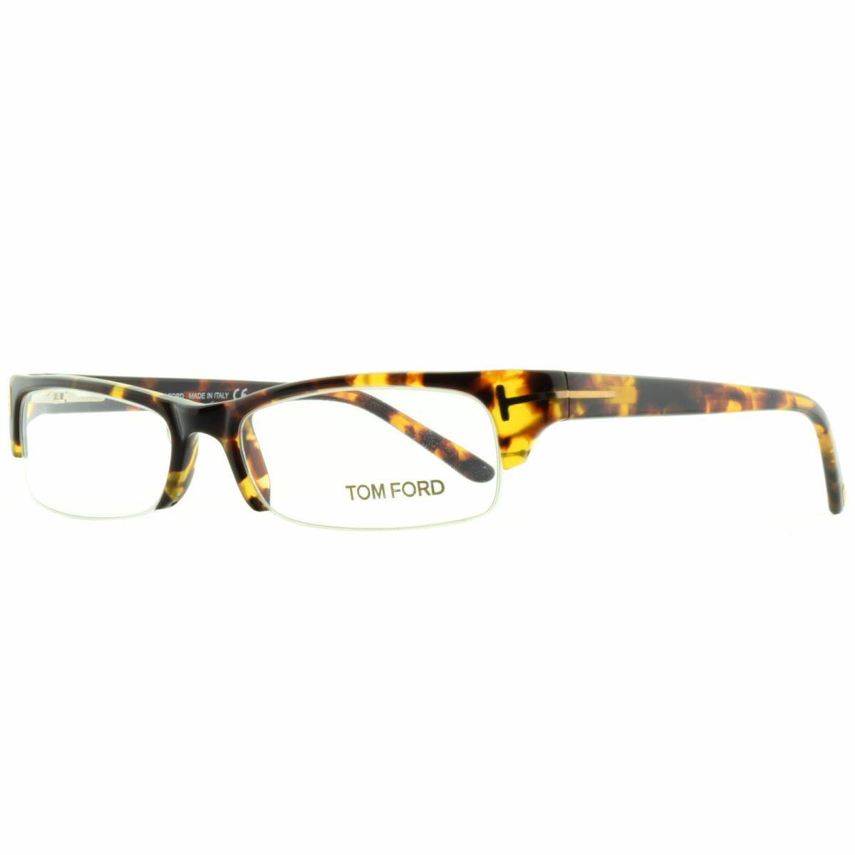 Tom Ford FT5122 052 Havana Rectangular Optical Frames Eyeglasses