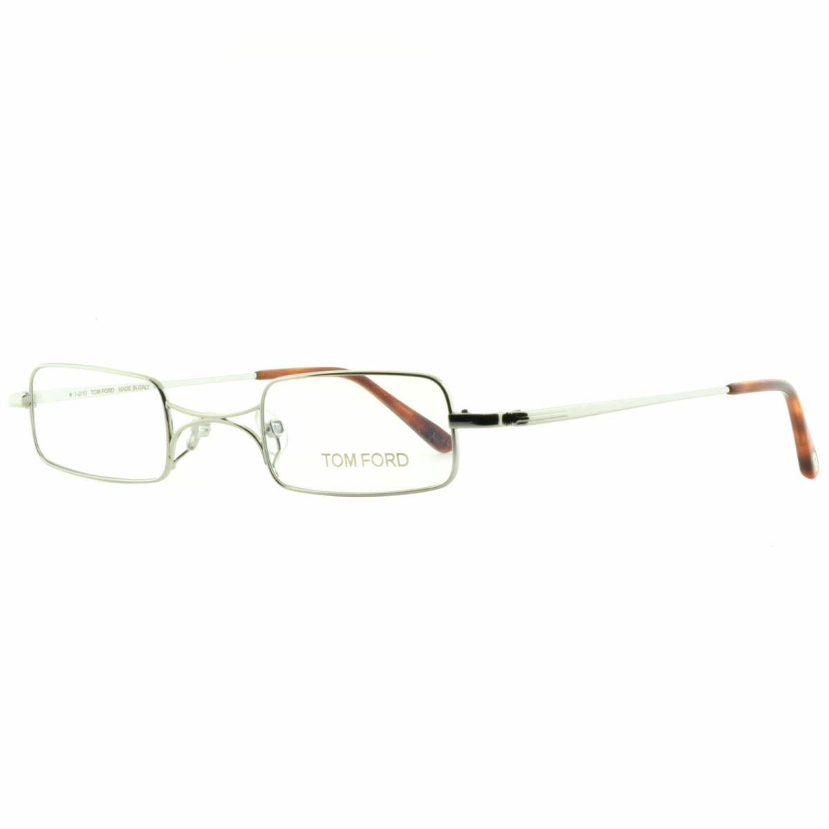 Tom Ford FT5170 018 Silver Rectangular Optical Frames Eyeglasses